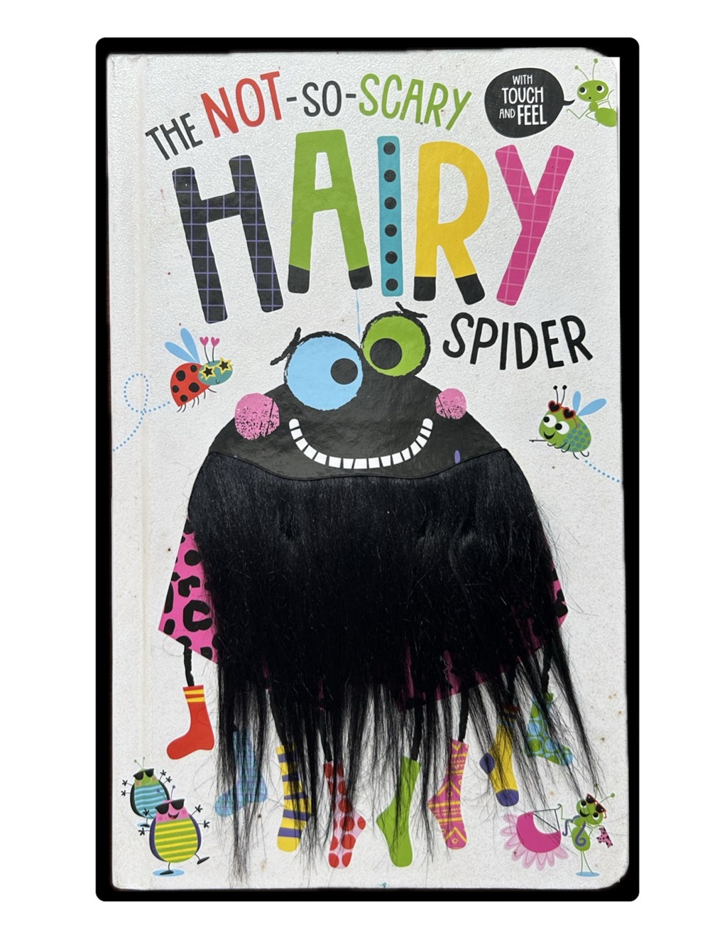 BUNDLE & SAVE 🎉Not-So-Scary Hairy Spider Touch & Feel Board Book